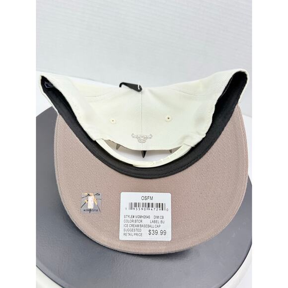 Ultra Game Chicago Bulls NBA SnapBack Ice Cream Baseball Cap Hat Basketball - Picture 4 of 4